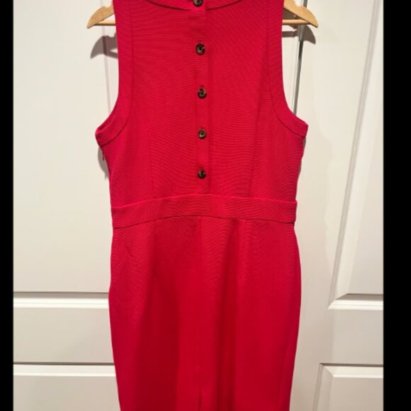 Ann Taylor - Dress (Hot Pink/ Fuschia) - Picture 3 of 5